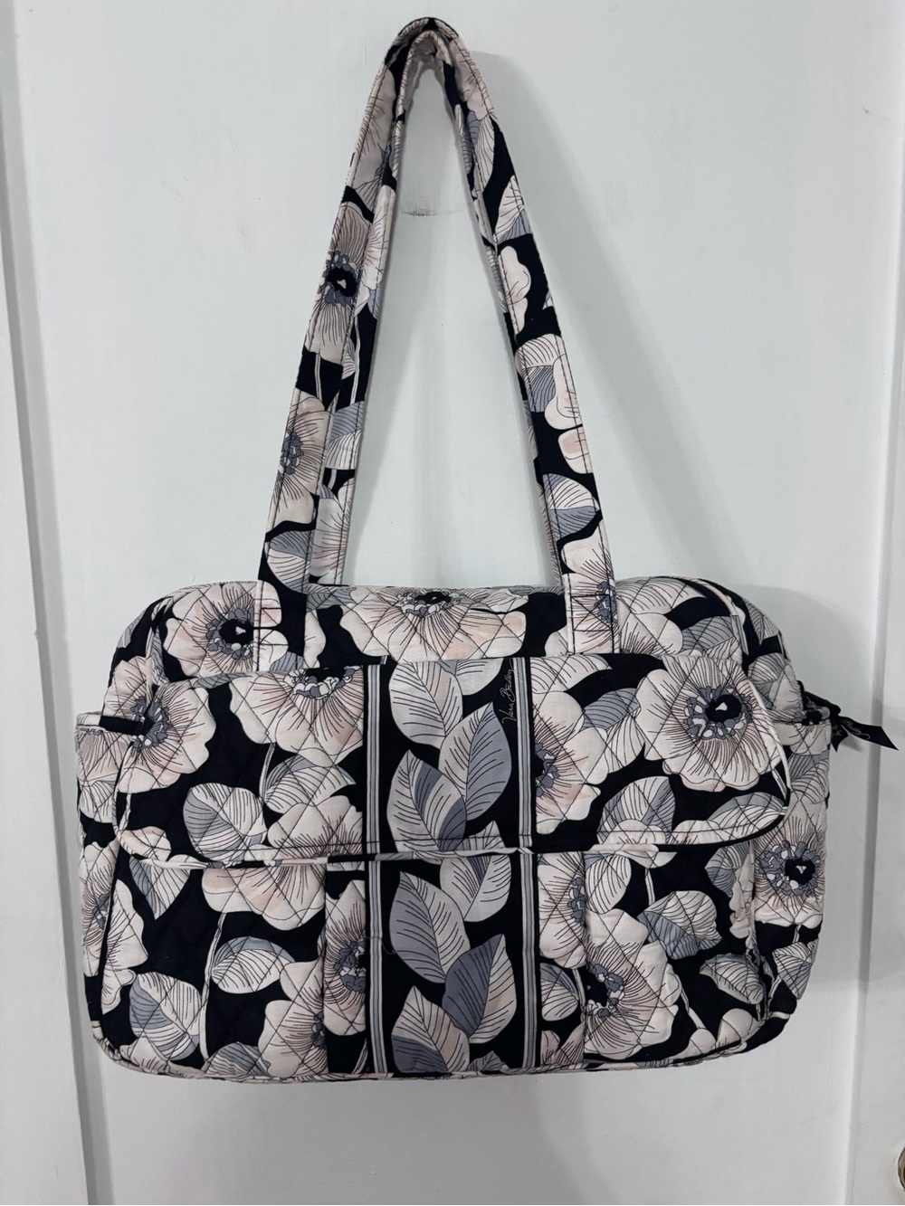 Vera Bradley diaper bag in retired Camellia pattern w/ changing pad